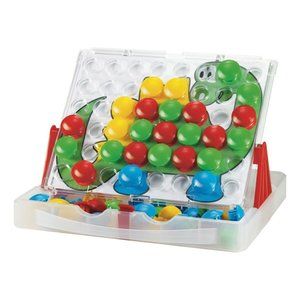 Quercetti FantaColor Junior Mosaic Pegboard Set Game Toy